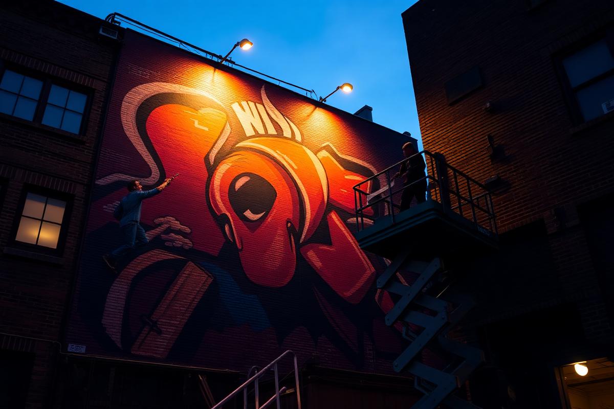Nine Nights on the Depot Wall